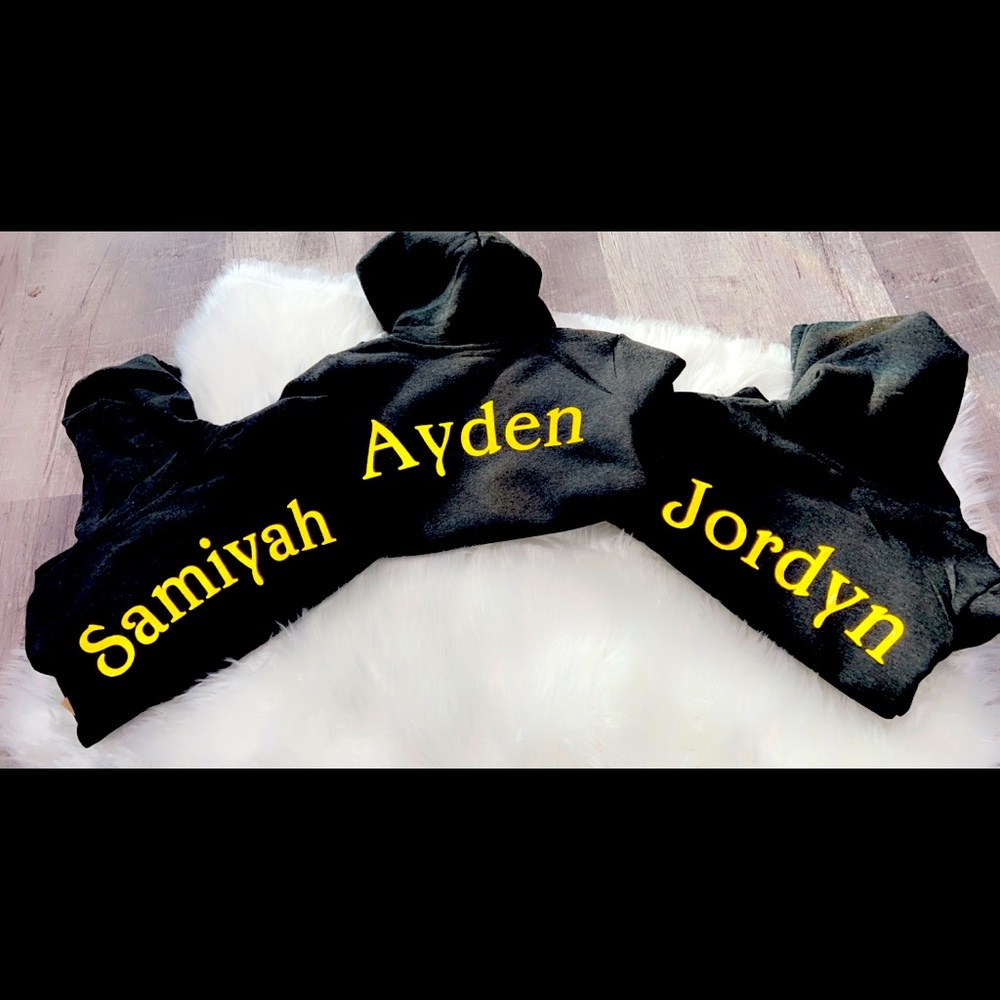 Kids Hoodies Sizes Vary and upon request